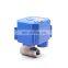 New Product 6V 1/2 316 Plastic Solenoid Stainless Ball Water Motorized Valve