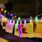 Multicolor color LED Photo Clip String Lights Fairy String Lights for Hanging Card