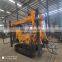 JDL350 crawler full hydraulic well manual baffle exploration sampling water gas dual top drive automatic baffle rig