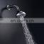 Full chrome ABS 5-function luxury high pressure shower spa fixed shower head