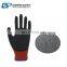 18Gauge Nylon Super Elastic Latex Sandy Coated Gloves For Industrial Protective Labor Hand