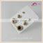 KaKa fashion earring jewelry with crystal for ladies earpins