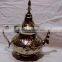 SIlver Plated Stainless Steel Coffee Spout Kettle