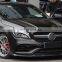 FOR BENZ CLA BRABOS FRONT LIP , CARBON FIBER , GOOD QUALITY
