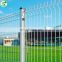 Direct factory Nylofor 3D welded wire metal fencing panel with v bends