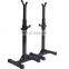 adjustable height dumbbell rack squat rack standing aid bar barbell placement dumbbell rack for Fitness equipment