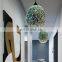 Modern Art Chandelier Colorful 3d Starry Sky Glass Pendant Light