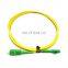 Fiber optic jumper cable 5meters 2.0mm SC-LC/UPC APC Simplex Single mode G652D hot selling single mode fiber optic patch cord
