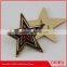 Star Type Military Custom Brooch For Men's