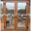 Residential wood glass door grill design solid wood door