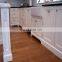 White plywood design kitchen cabinet shelf edge trim