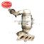 XUGUANG  three way catalytic converter for ford fiesta new model with manifold