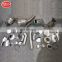 XG-AUTOPARTS fit Jaguar XF 2.0t exhaust manifold catalytic converter - exhaust bend pipes flanges cones