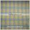 Cotton check shirt fabric