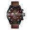 SKMEI 9165 Christmas Trend Design Quartz Watch Chronography Work Military Leather Watches Men Wrist Clock Relojes Hombre