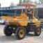 Low price hot sale  MAP 2 Ton Front Tipping Hydraulic FCY20 4X4 articulated Garden Mini wheel Dumper Trucks barrow dumper