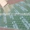 Green Plastic Film Faced Plywood 1220*2440*18mm Wbp Glue Plywood Green PP Plywood