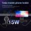 Car Smart Wireless Charging Mobile Iphone Holder Wireless Phone Charger For Tesla Model 3 Y Steering Wheel Phone Mount 2017-2022