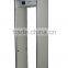 LED 6 area walk through metal detector