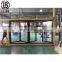 Customized European Contemporary Double Glazed Narrow Frame Aluminum Glass Folding Sliding Door