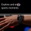 2021 New V99 Smart Bracelet Heart Rate Blood Pressure Blood Oxygen Sleep Monitoring Information Health Full Touch Smart Watch