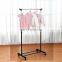 Movable clothes rack with wheels new design hot nordic style net red clothes rack