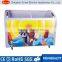 Commercial sliding glass door chest freezer