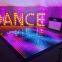 Led rgb Digital dance floor 64pixels