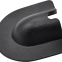 Waterproof protective zipper puller hat 3#5# Black TPU/PVC Waterproof Zipper cap