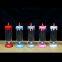 Luces de decoración, velas artificiales LED con batería y colores RGB cambiables