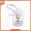 Fashionable design fashion man shovel shaped keychain