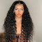 Wig 100% human hair virgin hair lace wig Natural Wave