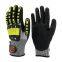 Snellsafety 13 Gauge HPPE  Nitrite Sandy Cut Resistant Abrasion With TPR Impact Safety Glove