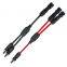 Solar DC Y Cable Harness 1500V 2 in 1 Panels Parallel Branch Wire Solution 45A 50A