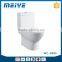 WC-3885 Siphonic Washdown One-Piece Toilet with Soft Closing Cover Ramp Down Closer, Water Closet Toilet Bowl