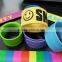 2015 Fashion Eco-friendly Cheap Custom Silicone Slap bracelet