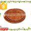 3 pieces round maize tray:handmade baskets,easter basket,hamper basket