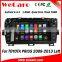 Wecaro WC-TP8004L Android 4.4.4 car dvd player touch screen for toyota prius car mp3 player WIFI 3G playstore 2009-2013