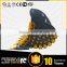HOT product HARDOX500 NM400 ISO-certified excavator reinforced bucket for 1-80t excavator