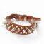 Alloy fittings dog collars super cool bullet nail pet collar