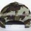 wholesale custom camo sanpback caps hats with embroidery logo