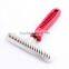 Pet Dog Cat Long Thick Hair Fur Shedding Remove Grooming Rake Comb Brush