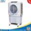 Portable air cooler evaporator fan with low voltage