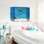 ALFOREVER seaside style window frame wall decals