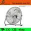 Factory Hot Sell 18" Powerful High Velocity Chromed Metal Floor Fan