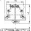 JF5 S3 plate screw triple deck connector terminal