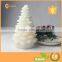 Pure White Christmas Tree light Candle Decoration Design 2015