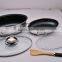 stainless steel covered oval roaster w/rack and non-stick coated inside