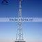 Microwave telecommunication antenna tower
