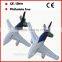 Large print customer LOGO PVC inflatable airplane